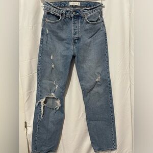 ABERCROMBIE ripped jeans